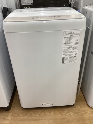 【トレファクマーケット久喜店】Panasonic　全自動洗濯機 6.0kg　2024年製
