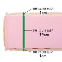 元値5万　短期間使用　マニフレックス　マットレス　モデル　246の画像