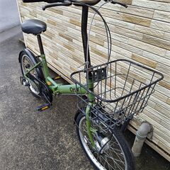 中古自転車 6段変速 20インチ LEDオートライト 軽整備済み 防犯登録対応 町田市 相模原市 MM867の画像