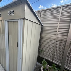 決まりました！3ヶ月使用した物置の画像