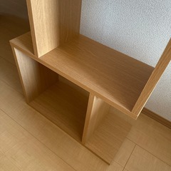 本棚、飾り棚(オーク)の画像