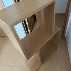 本棚、飾り棚(オーク)の画像