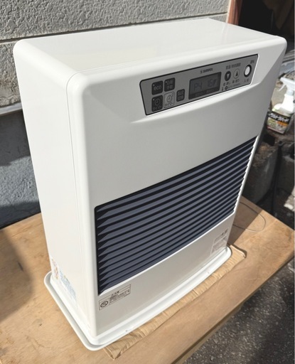 札幌市内配送可 燃焼確認済み 美品 19年製 サンポット FF式温風石油ストーブ FF-5211TL S 木造14畳/コンクリート22畳