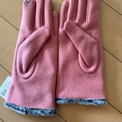 裏起毛手袋(未使用品)の画像