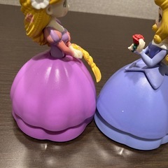 ラプンツェル&オーロラ姫　フィギュアの画像