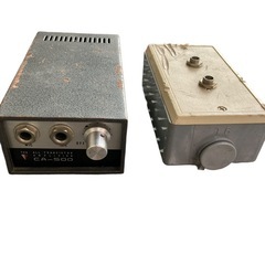 TOA CA-500 車載用アンプ National CB-32PD マイク 拡声器 DC12V 配線 まとめ売り 動作未確認の画像