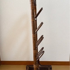 昔ながらのスリッパ置きの画像