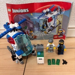 LEGO レゴ　ポリスバイク ヘリコプター トランスポーター レーシングカー セット まとめ売りの画像