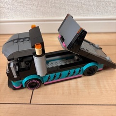 LEGO レゴ　ポリスバイク ヘリコプター トランスポーター レーシングカー セット まとめ売りの画像