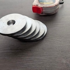 ■■【DIY】車 バイク 自宅 ガレージ ワンオフ 素材アルミ6枚セットの画像