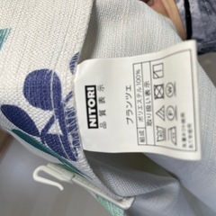 ニトリ　カーテン　2枚セット　幅100 丈140の画像