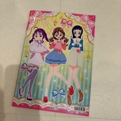 新品！キミとアイドルプリキュア　ぬりえ　ファッションコンテストの画像