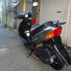 レッツⅡS　2スト　CA1PC　前タイヤバリ山　サイドスタンド付　ガソリン・Eオイルン満タンの画像