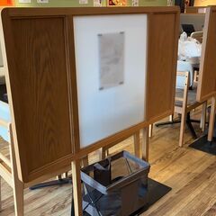 木製のパーテーションお譲りいたします！の画像