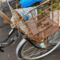 黒じて自転車の画像