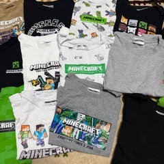Minecraftトップス15点ショルダーバッグ付き
の画像