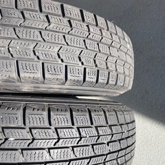 大幅値下げ！！！ 155/80R/14冬タイヤホイール2本セット　の画像