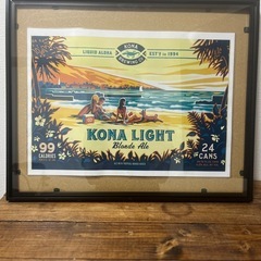 ハワイコナビールインテリアの画像