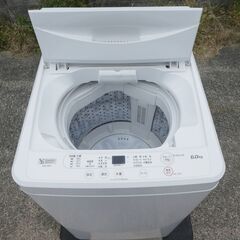 YAMADA SELECT(ヤマダセレクト)  洗濯機　6.0kg　YWM-T60H1  2023年製の画像