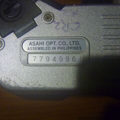 値下げ断行ペンタックスのフィルム一眼カメラの画像