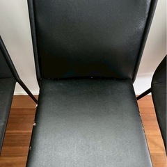 ダイニングチェア　椅子3脚　クラスティーナインターファニチャー の画像