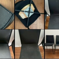 ダイニングチェア　椅子3脚　クラスティーナインターファニチャー の画像