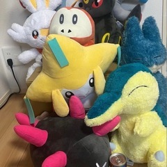 ポケモンぬいぐるみまとめ売りの画像