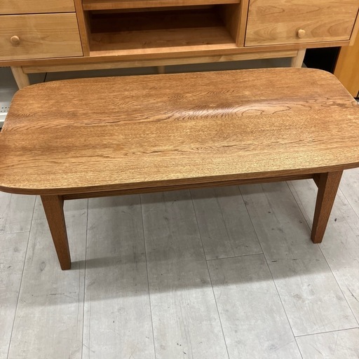 unico  ローテーブルブラウン【トレファク堺福田店】