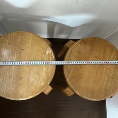 丸椅子 2脚の画像