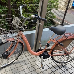 ブリジストン電動自転車オレンジ🍊の画像