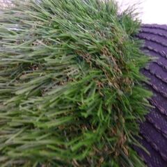 未使用/新品　屋内屋外　［1×10m］防炎認定 人工芝 毛足35mm ロール式 高耐久 防炎 耐UV加工 　屋内屋外の画像