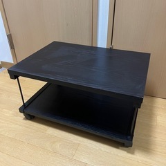 黒　美品　
テレビ台の画像