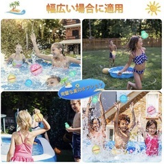 スプラッシュボール 水風船 水爆弾ボール 水遊び 水上戦争 夏祭りの画像