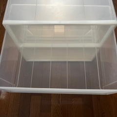 無印衣装ケース2個セットの画像