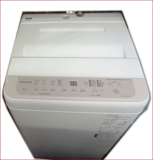 【￥27000-】パナソニック NA-F6PB1 6kg 2023年製 洗濯機