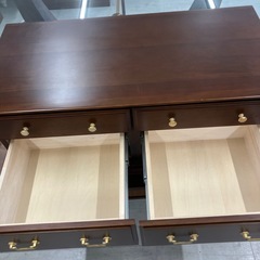 maruni 2段ローチェストブラウン【トレファク堺福田店】の画像
