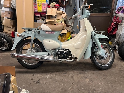 リトルカブ　4速セル付き　低走行