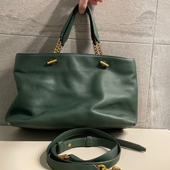 トリーバーチ　本革　バッグの画像