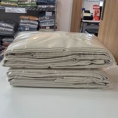 1級遮光カーテンベージュ4枚セット機能性ばっちり♪幅100×丈220cm（ドレープカーテン4枚セット）の画像