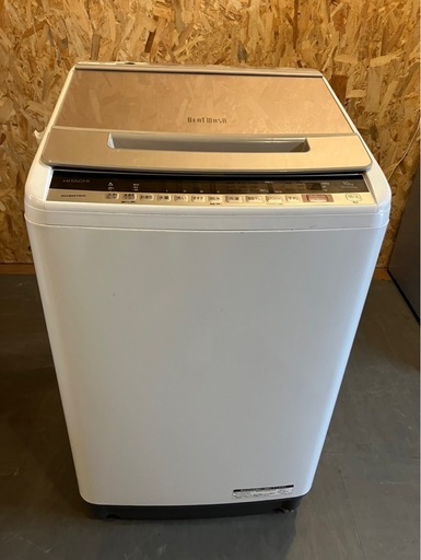 大阪引取限定　HITACHI 縦型洗濯機 BW-KSV100E 10kg