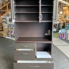 キッチンボード　みんな大好きニトリの黒　人気です！の画像