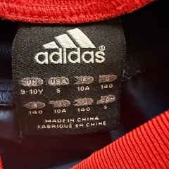 adidas 上下　140の画像