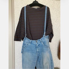 ※新品未使用　ボーダーカットソーの画像
