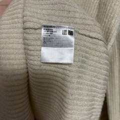 UNIQLO リブニットセーターの画像