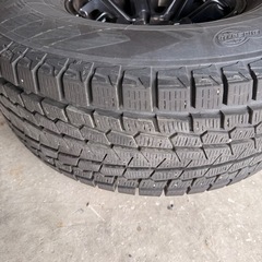 YOKOHAMA iceGUARD SUV G075 LT315/75R16 121Q スタッドレスタイヤ　　4本セット　ホイール付きの画像