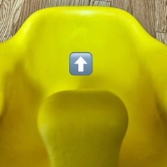 【中古】バンボ(Bumbo) ベビーソファ　イエローの画像