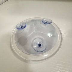 吸盤付き拡大鏡の画像