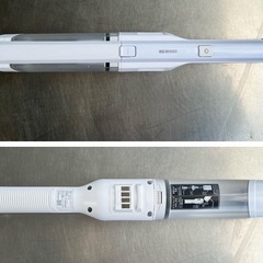 Y28◇アイリスオーヤマ◇スティッククリーナー◇2024年製◇ハンディ◇スタンドつき◇SCD-P2P-Wの画像