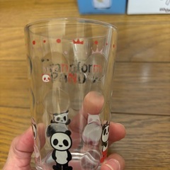 エディオン オリジナルいいなちゃんマグカップ -196 オリジナルグラス パンダ柄グラス 3個セット の画像
