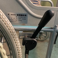 $ 車椅子　TacaoF 24インチ WHSE01DC　幸和製作所 の画像